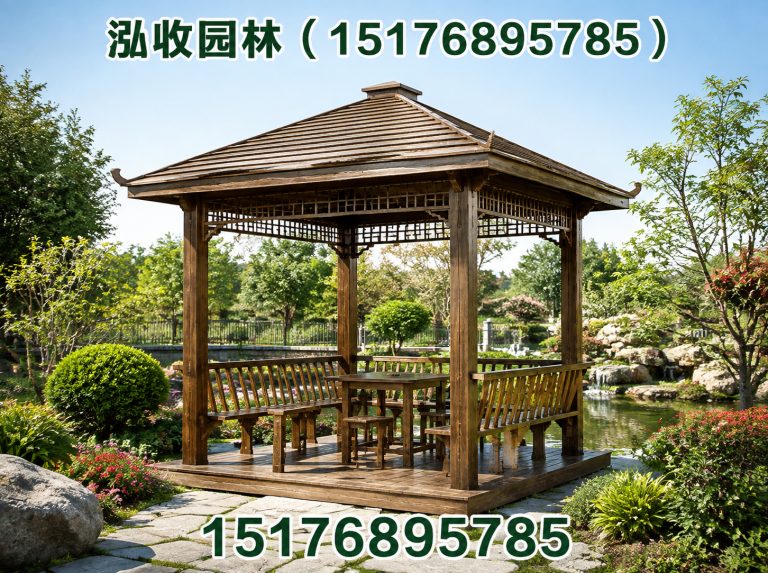 佛山京津冀防腐木工程展示图